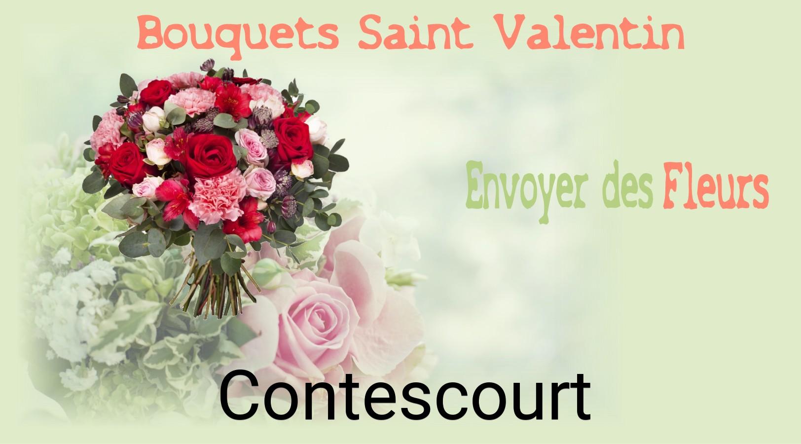 Roses de Saint-Valentin livrées à Contescourt